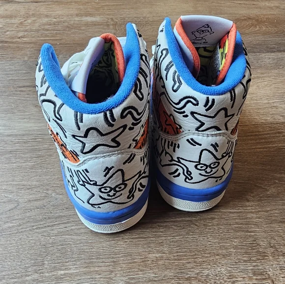 Adidas Rivalry Hi x Keith Haring Men’s US 5 High Tops Sneakers Rare 2019